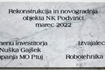 Odprtje novih prostorov NK Podvinci