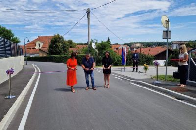 Odprtje ceste na Mestni breg v Ljutomeru