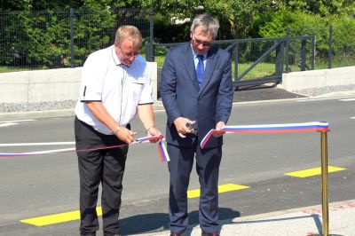 Odprtje regionalne ceste skozi Sveti Tomaž