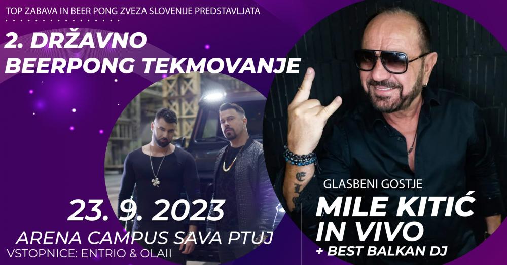 Mile Kitić INVIVO 2. DRŽAVNO BEERPONG TEKMOVANJE