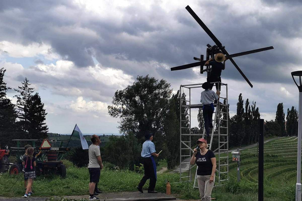 Postavljanje klopotca na Jeruzalemu