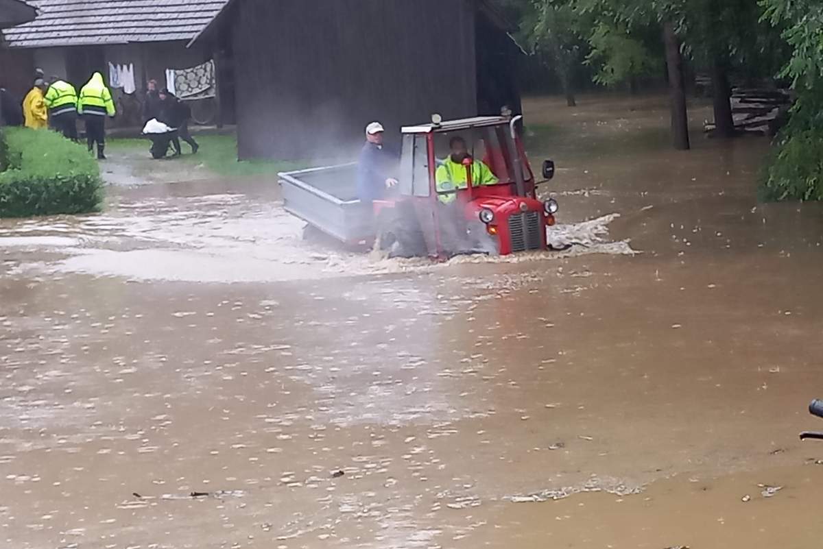 Stanje v Dolnji Bistrici popoldne Stanje v Dolnji Bistrici popoldne