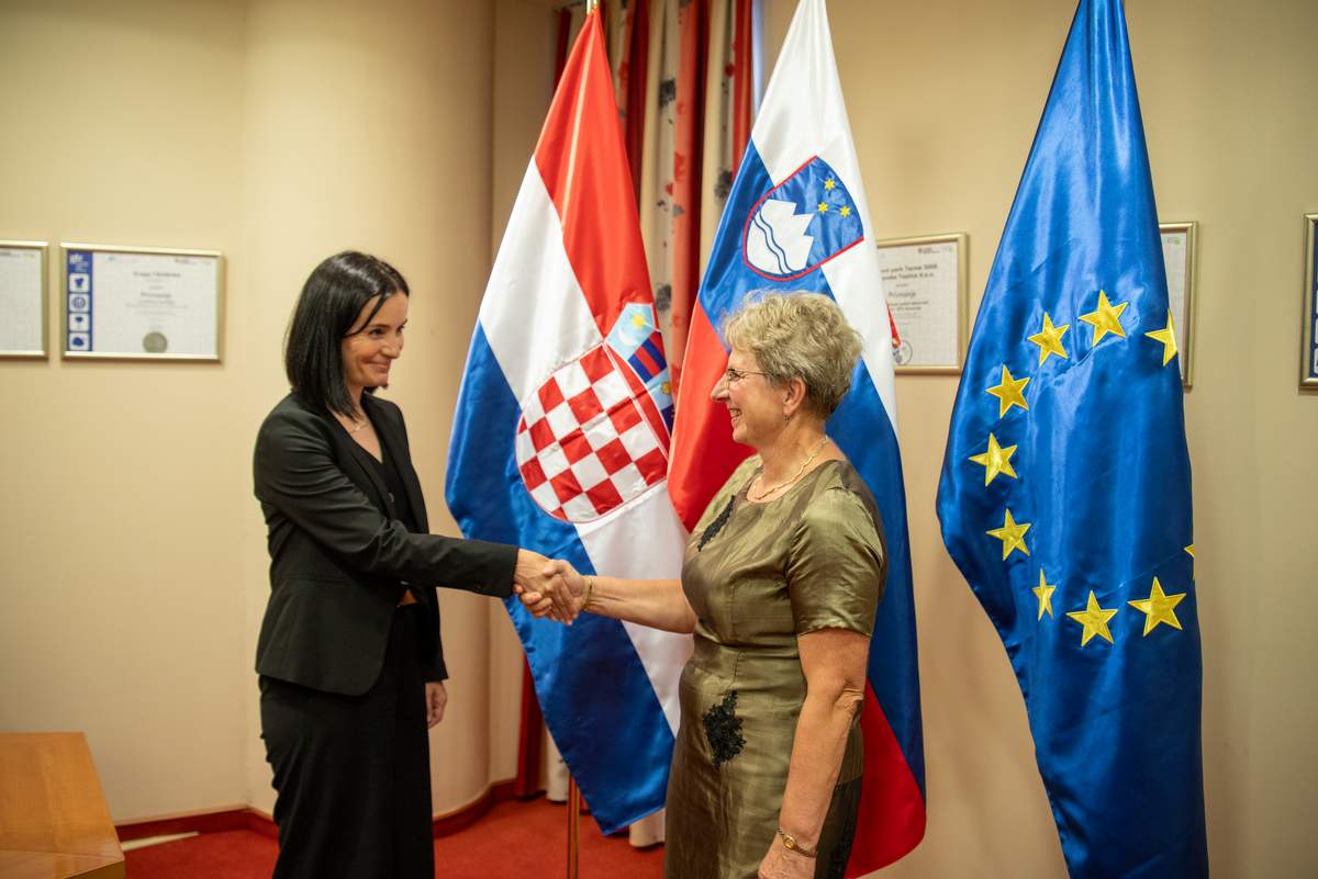 Marija Vučković in Irena Šinko, foto: Ministrstvo za kmetijstvo, gozdarstvo in prehrano
