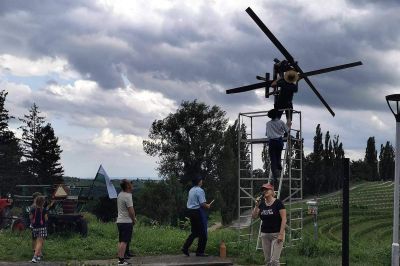 Postavljanje klopotca na Jeruzalemu