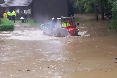 Stanje v Dolnji Bistrici popoldne