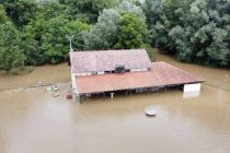 Poplavljeni prostori ŠD NK Veržej
