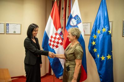 Marija Vučković in Irena Šinko, foto: Ministrstvo za kmetijstvo, gozdarstvo in prehrano