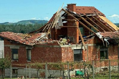 Neurja so za sabo pustila veliko razdejanje, foto: PGD Gornja Radgona