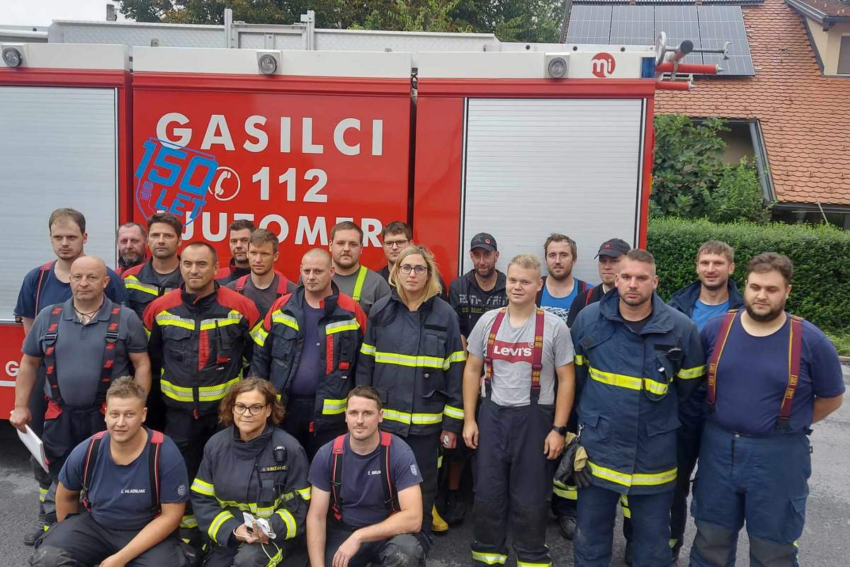 Pomagajo tudi prleški gasilci