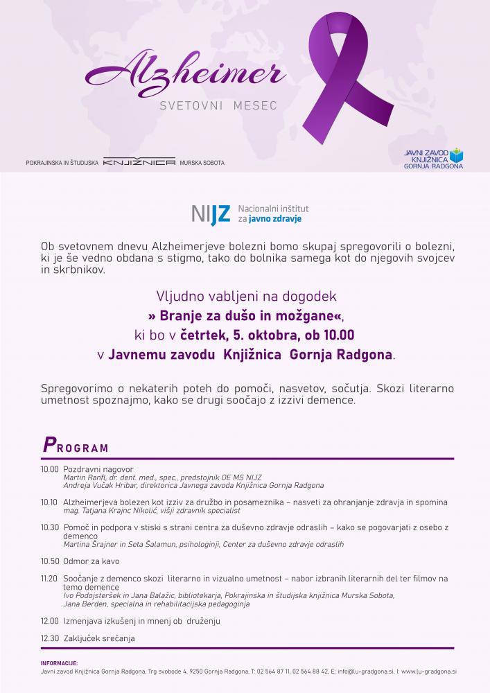 Branje za dušo in možgane
