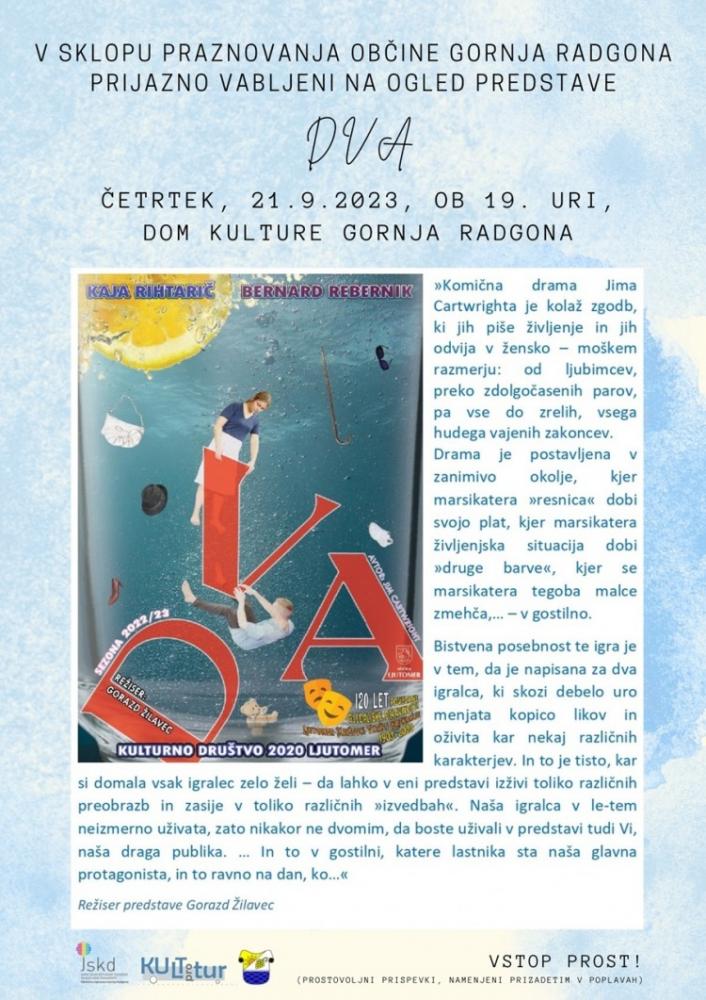 GLEDALIŠKA PREDSTAVA DVA