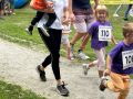 Otroci iz vrtca Cezanjevci na 7. Lotmerškem trail teku