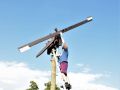Postavljanje klopotca v Sakušaku