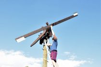 Postavljanje klopotca v Sakušaku