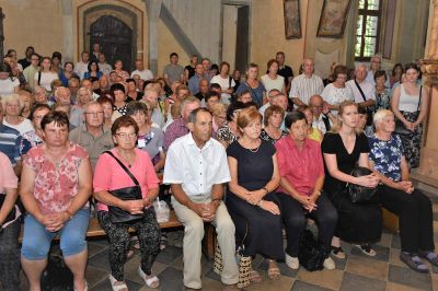 Praznik Velike maše v Marijini cerkvi v Zavrču