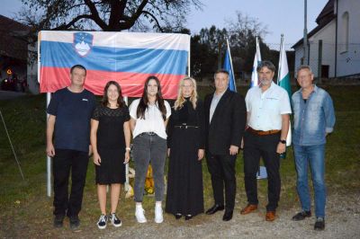 Odprtje učno-tematske poti v Cezanjevcih