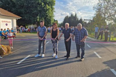 Odprtje prenovljenih cest v naselju Pristava, foto: Občina Ljutomer