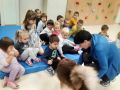 Terapevtska psička Lumi v vrtcu Mala Nedelja