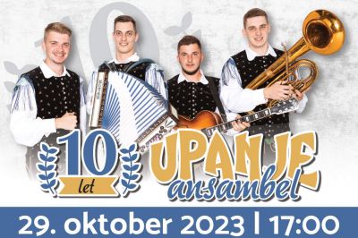 Ansambel Upanje slavi 10 let obstoja