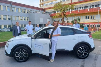 Novo električno vozilo za potrebe Mobilnega paliativnega tima