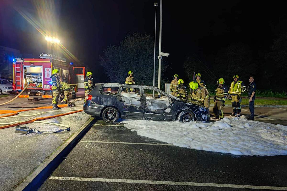 Vozilo je zgorelo Vozilo je zgorelo