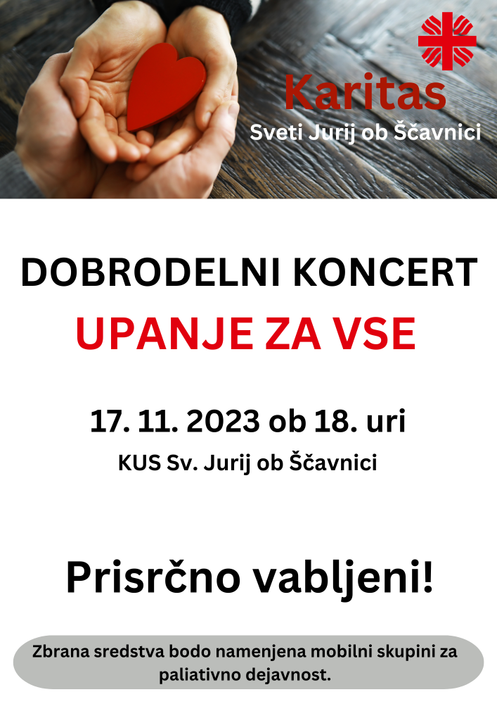 Dobrodelni koncert Karitas Sv. Jurij ob Ščavnici