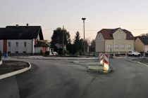 Gradnja krožišča v Lukavcih
