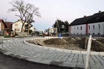 Gradnja krožišča v Lukavcih