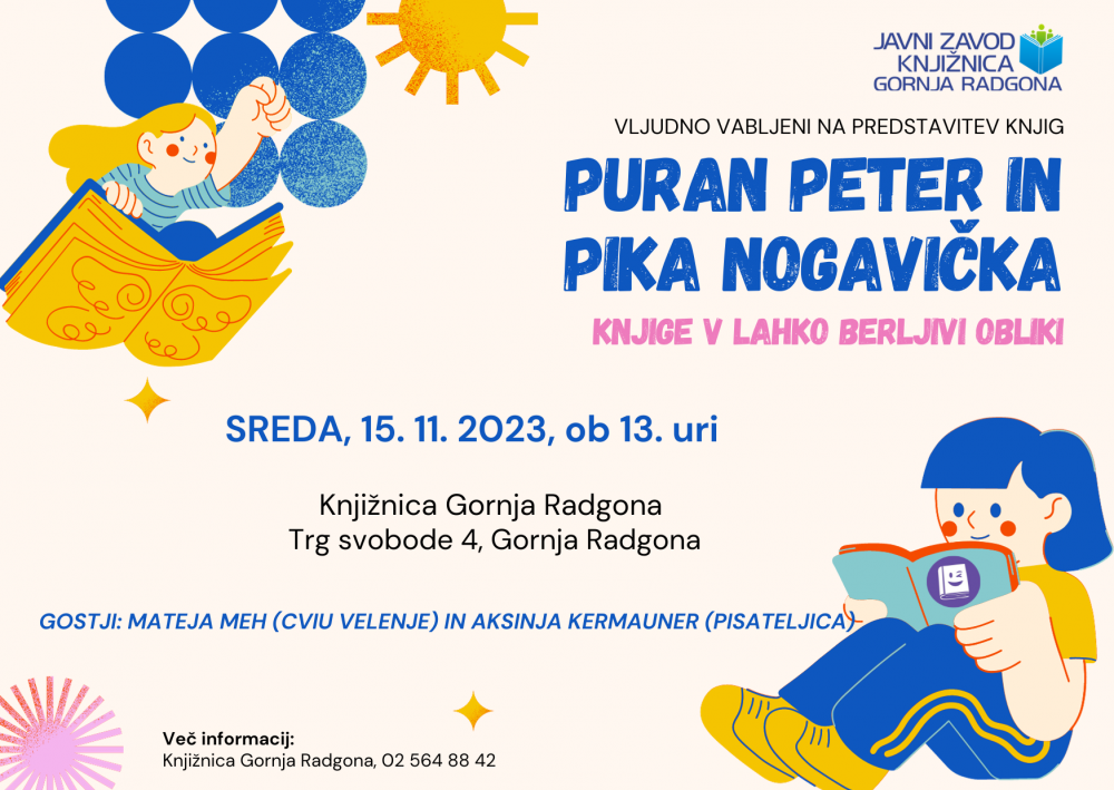 URICE ZA LAHKO BRANJE - PURAN PETER IN PIKA NOGAVIČKA