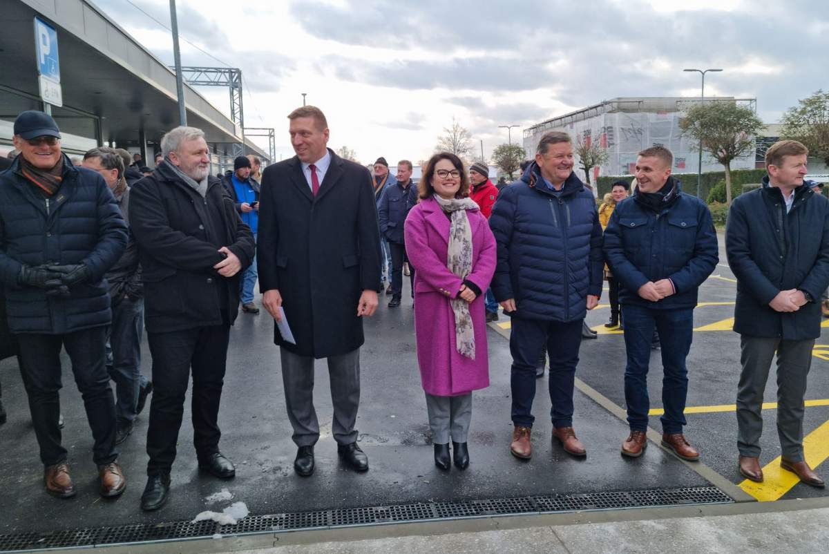 Odprtje železniškega vozlišča in železniške postaje, foto: Ministrstvo za kohezijo in regionalni razvoj