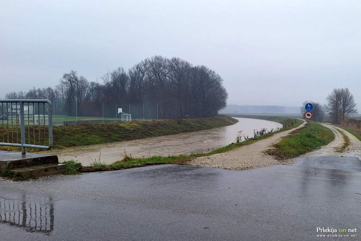 Narasla Ščavnica v Cezanjevcih