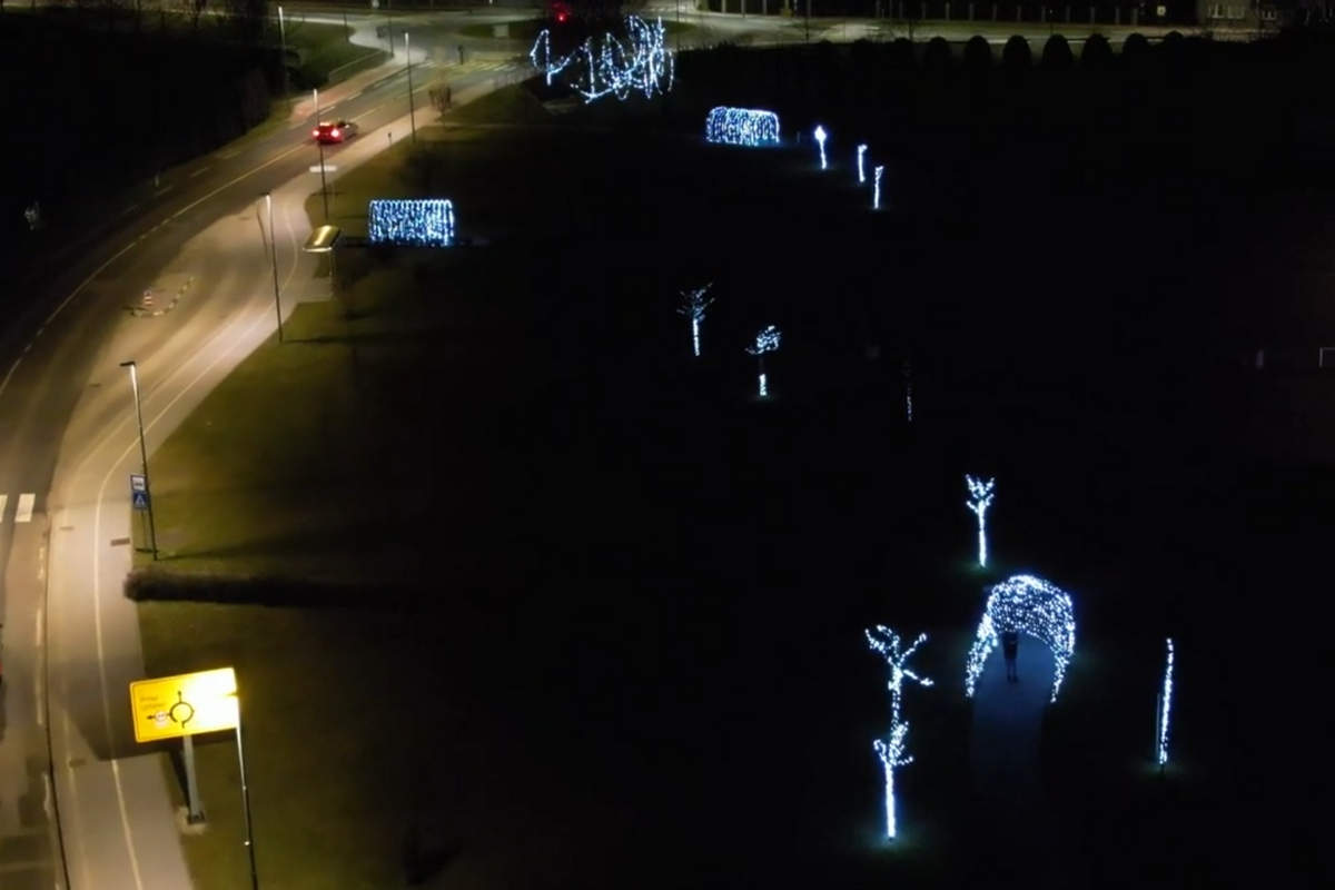 Okrašeni Križevci pri Ljutomeru, video: Alen Petek Okrašeni Križevci pri Ljutomeru, video: Alen Petek