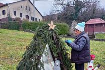 Božično-novoletna okrasitev Male Nedelje