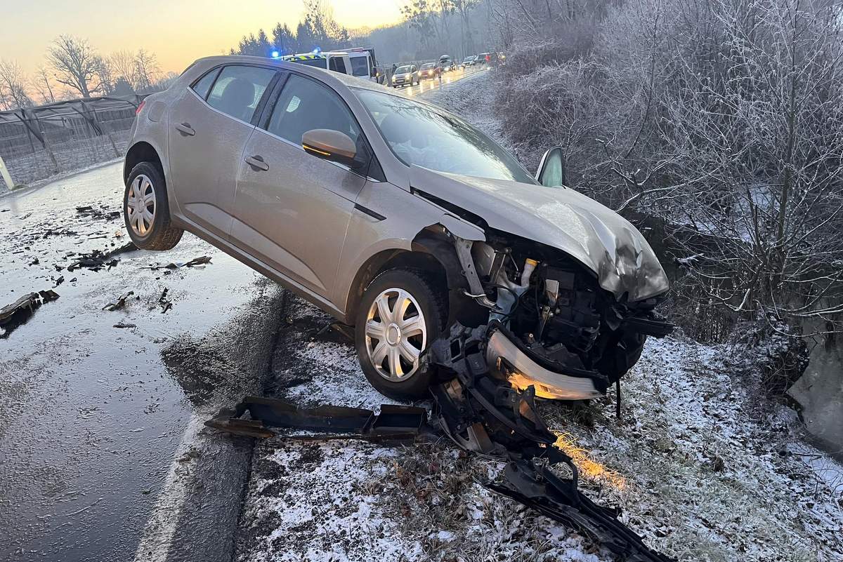 Prometna nesreča v Veščici