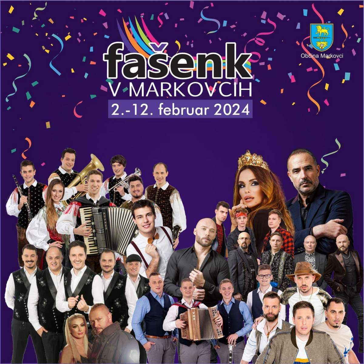 Fašenk v Markovcih 2024