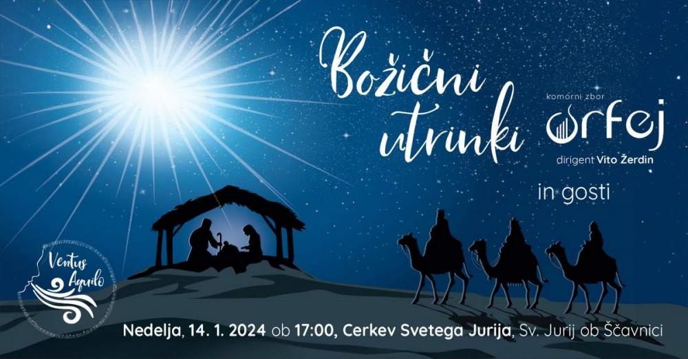 Koncert Ventus Aquilo - Božični utrinki