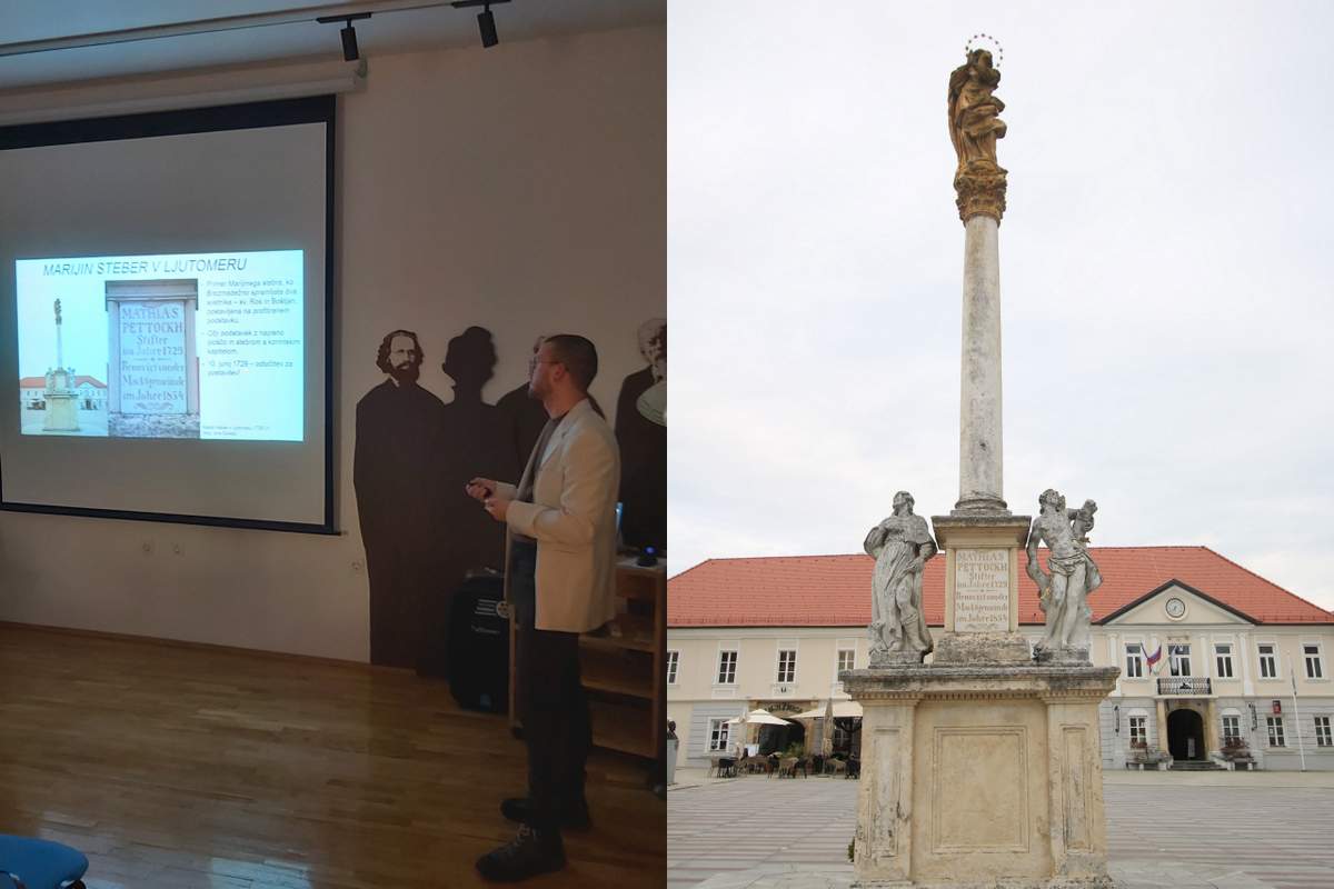 Ljutomerski Marijin steber in baročna znamenja na Spodnjem Štajerskem