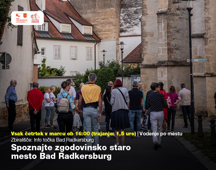 Voden ogled mesta Bad Radkersburg, Avstrija