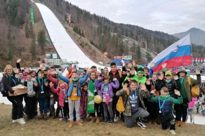 Učenci OŠ Cvetka Golarja Ljutomer v Planici