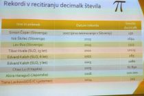 Tekmovanje v recitaciji decimalk števila pi