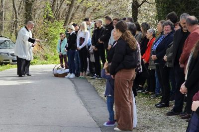 Velikonočni blagoslov na Sp. Kamenščaku