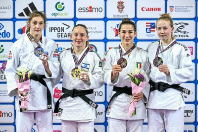 Maša Slavinec na evropskem članskem judo pokalu, foto: Tino Marić