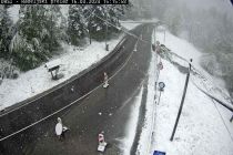 Po Sloveniji sneži