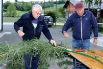 Postavljanje mlaja v Orehovcih