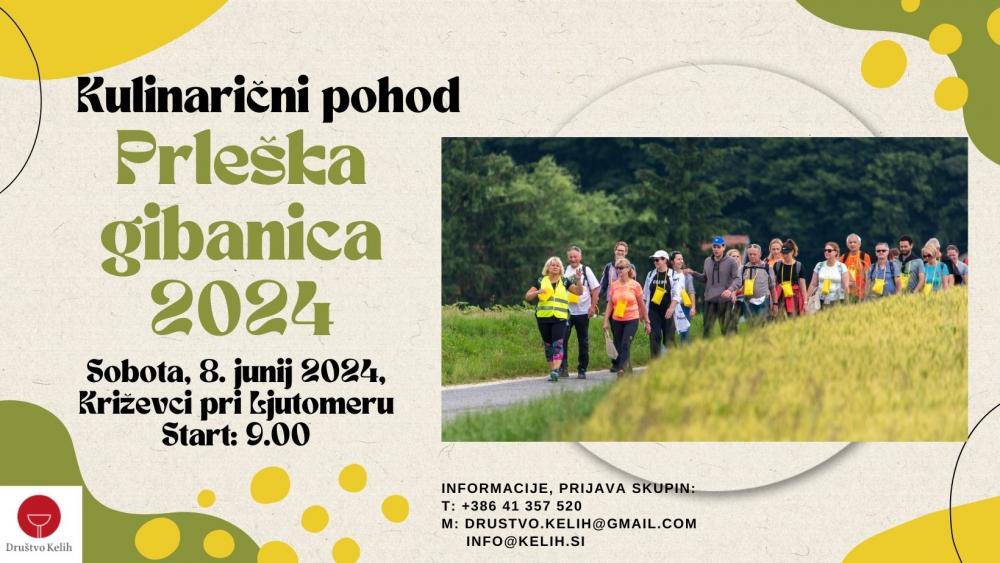 Kulinarični pohod Prleška gibanica 2024