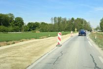Gradnja križišča in mostu v Šalincih