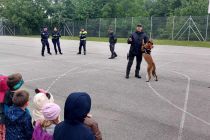 Obisk policistov v vrtcu Mala Nedelja