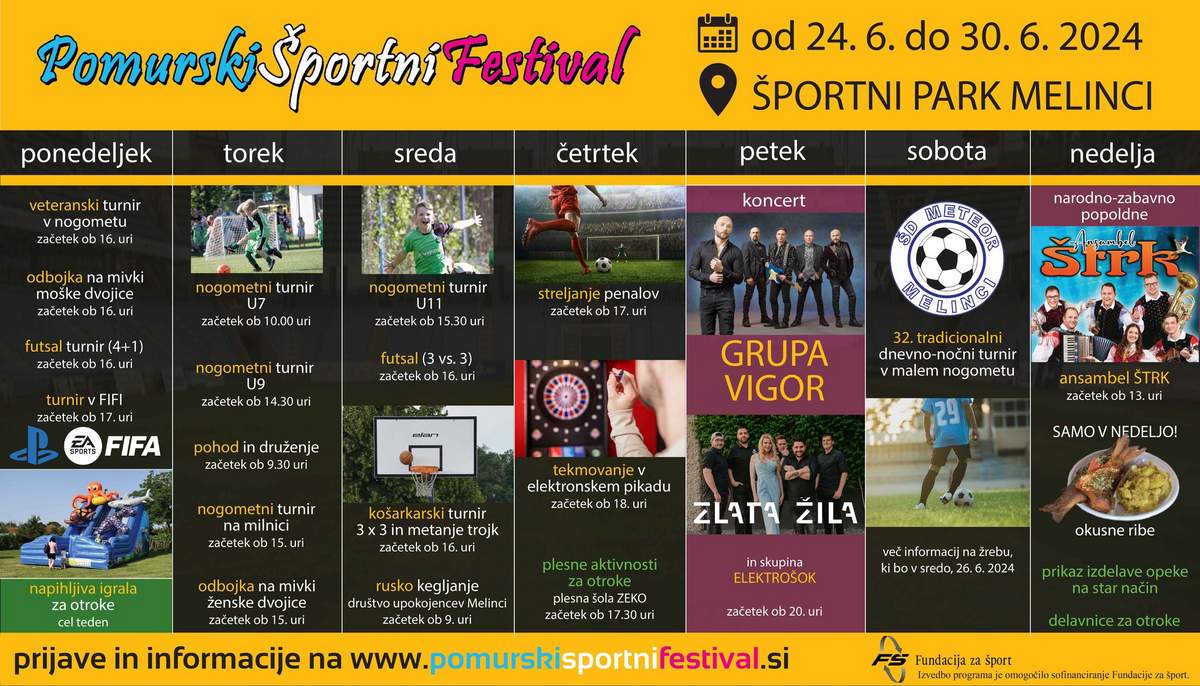 Pomurski športni festival