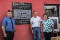 Odkritje spominske plošče Josipa Murse