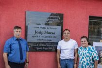 Odkritje spominske plošče Josipa Murse
